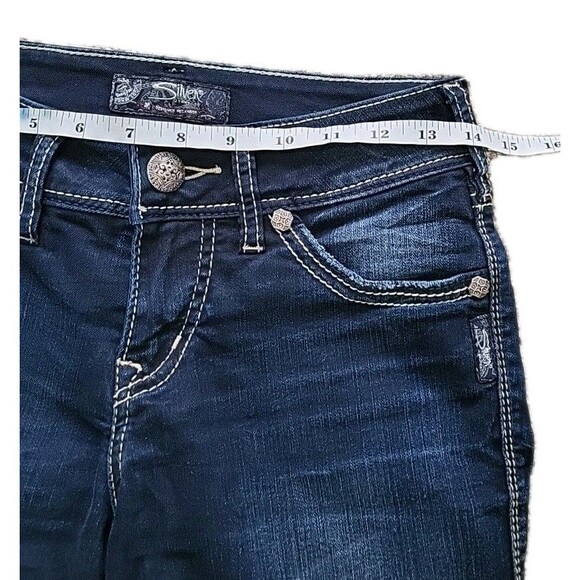 Silver Jeans Suki Mid Slim Boot Women’s W25/L31 - Picture 4 of 16